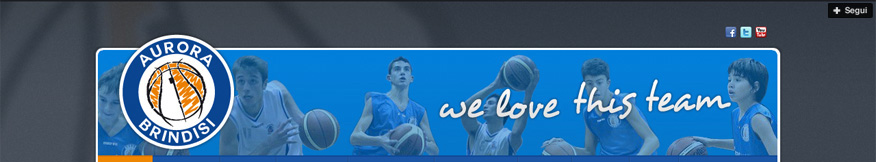 Aurora Brindisi website screenshot